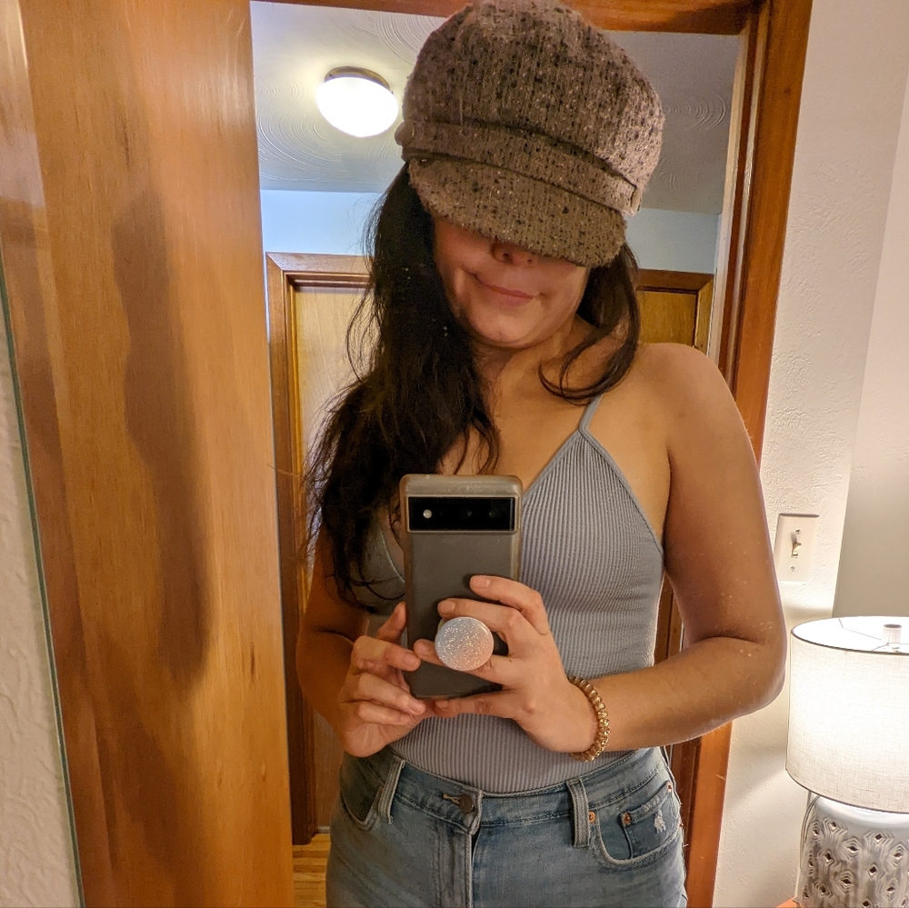Goorin size medium women's tweed cap